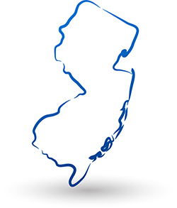 New Jersey - State Outline